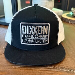 DIXXON Black and White Mesh Cap